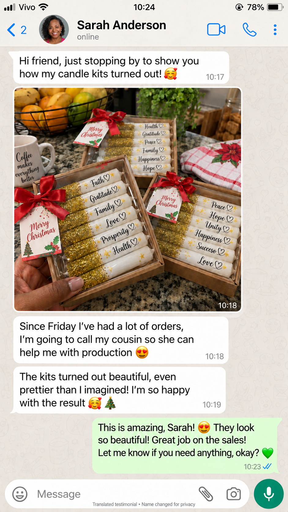 Customer testimonial 2